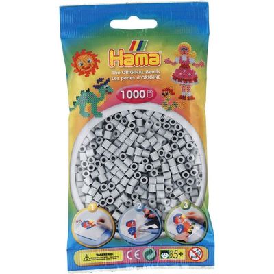 Hama Midi Beads 1000 pcs Light grey 207-70 207-70 - hama