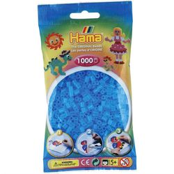 Hama Midi Beads 1000 pcs Tr aqua 73 207-73 - hama