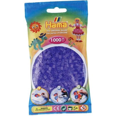 Hama Midi Beads 1000 pcs Tr lilac 207-74 207-74 - hama