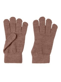 NKFWHOLLA WOOL GLOVES XXII Cognac - Name It