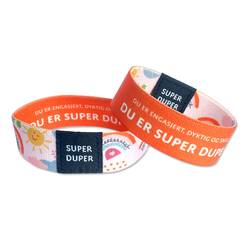 Elastisk armbånd Du er super duper - Happystar