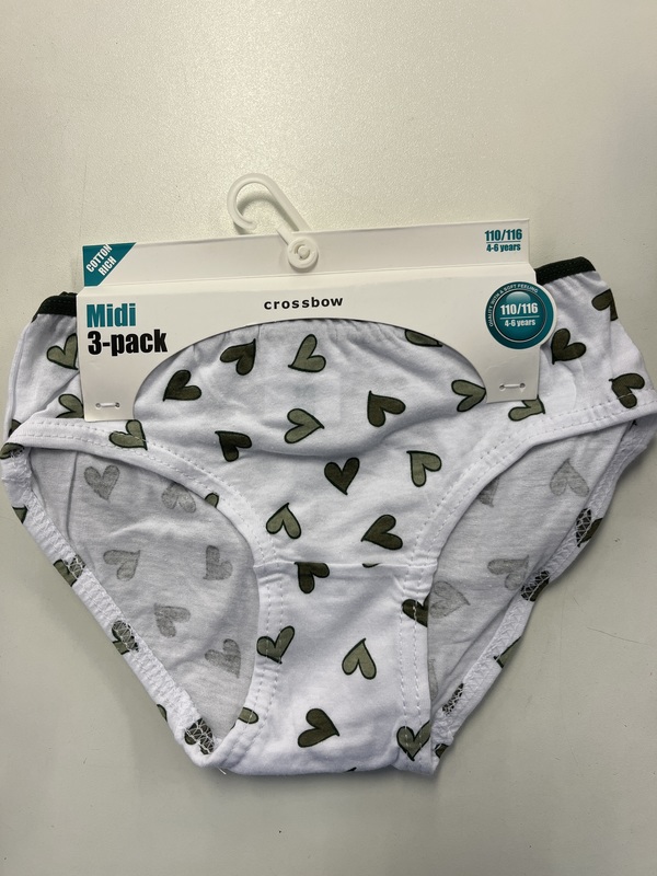 CROSSBOW 3-PK TRUSER "HJERTER"