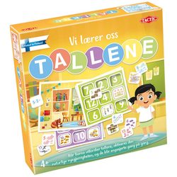 Vi lærer oss tallene Tallene - Brettspel