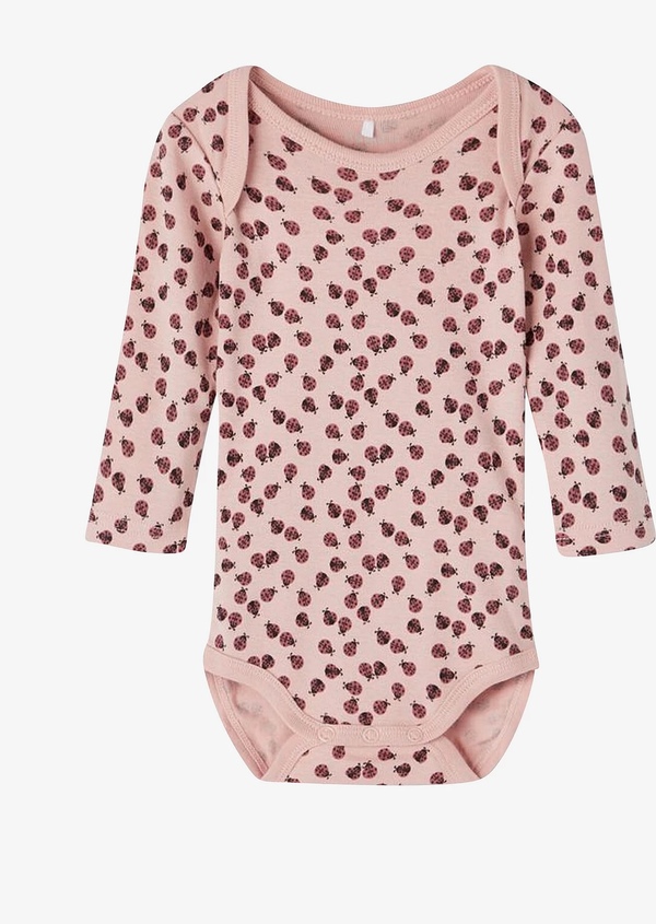 NBFBODY 3P LS DECO ROSE 