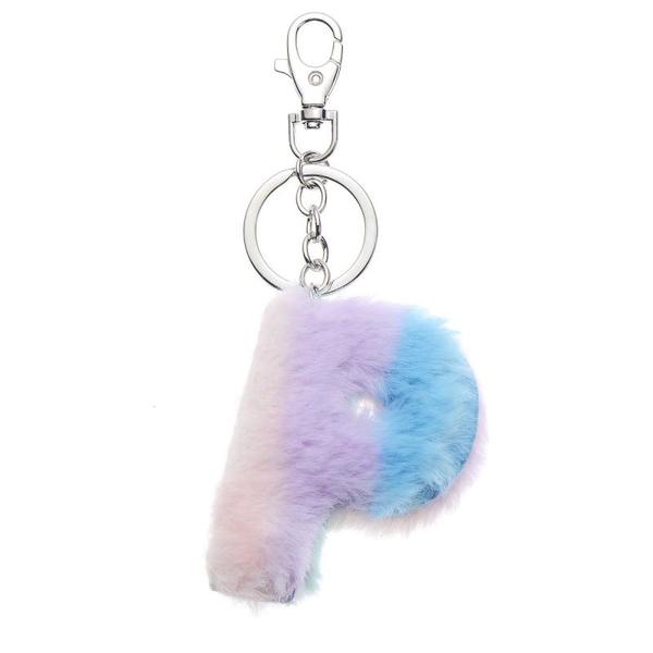 NØKKELRING PLYSJ PASTELL P