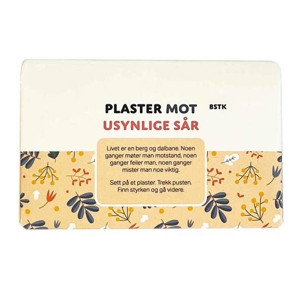 Plaster mot usynlige sår