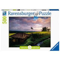 Ravensburger puslespill 500  Bali risfelt 500b - Ravensburger