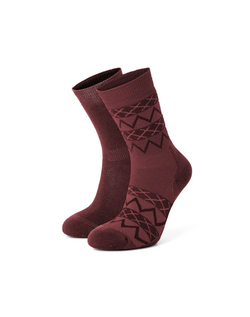 Johaug 2-pk Wool Sock Mahog - Johaug