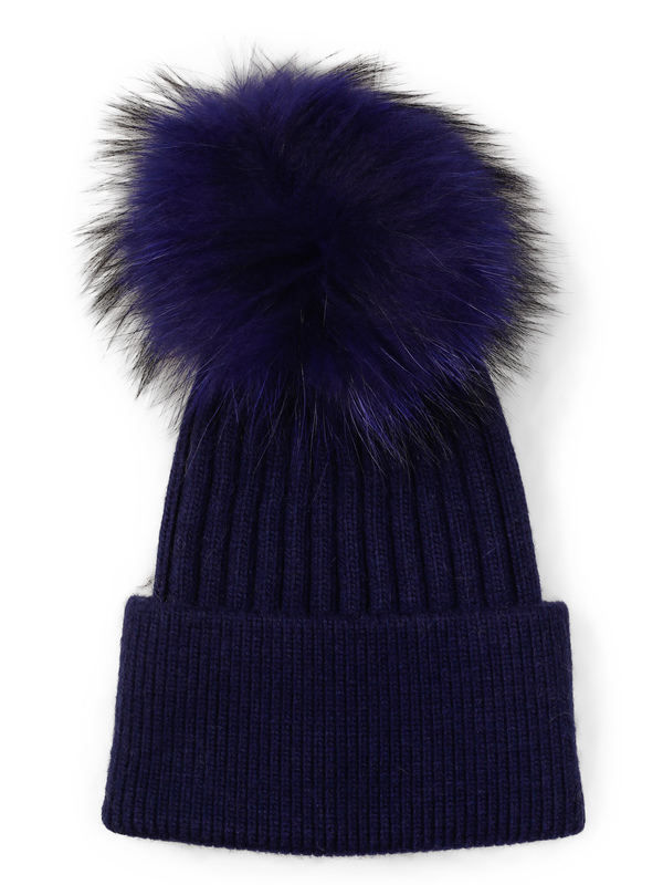 Ull ribb lue med dusk