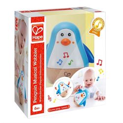 Hape Penguin Musical Wobbler Pingvin - Hape Toys