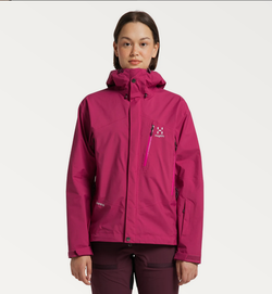 Haglöfs Astral GTX Jacket Women Deep Pink - Haglöfs