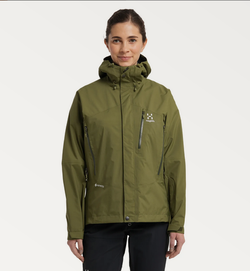 Haglöfs Astral GTX Jacket Women Olive Green - Haglöfs