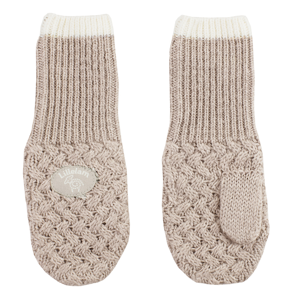 Lillelam votter classic, beige