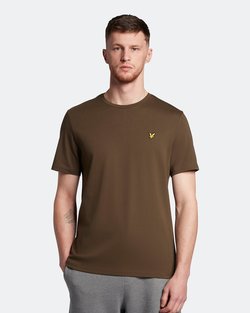 Plain T-shirt Olive - Lyle & Scott