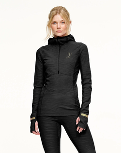 Johaug Advance Tech-Wool hood Black - Johaug