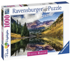 Ravensburger puslespill 1000 Aspen, Colorado  - lev uke 6 1000 biter - Ravensburger