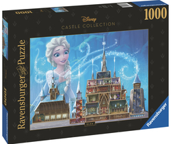 Ravensburger puslespill 1000 Disney Elsa, Castle - lev uke 6 1000 biter - Ravensburger