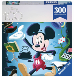 Ravensburger puslespill 300 Disney 100år - Mickey - lev uke 6 300 biter - Ravensburger