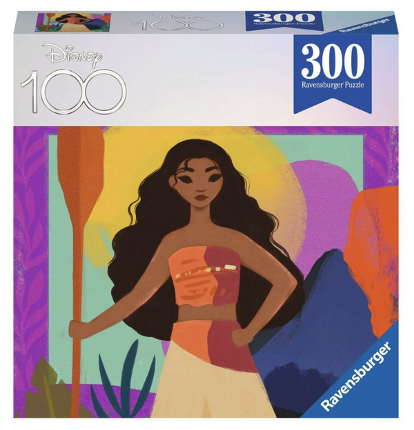 Ravensburger puslespill 300 Disney 100år Vaiana 