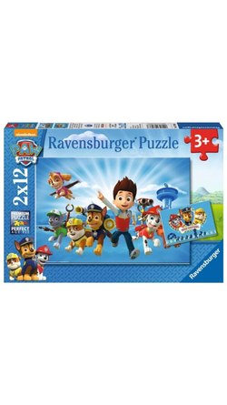 Ravensburger puslespill 2x12 Paw Patrol 2x12 biter - Ravensburger