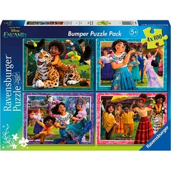 Ravensburger puslespill 4x100 Encanto 4x100 - Ravensburger
