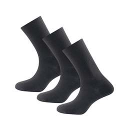 Devold Daily Merino Medium Sock 3pk Black - Devold