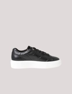 Black Leather Tamaris Svart - Tamaris