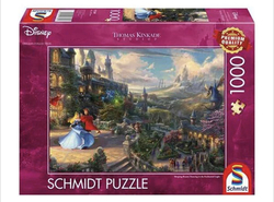 Schmidt puslespill 1000 Disney Sleeping Beauty in the Enchanted Light  Tornerose - Schmidt