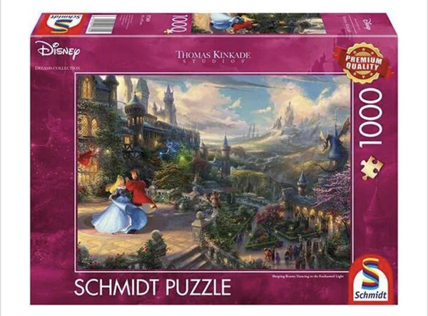 Schmidt puslespill 1000 Disney Sleeping Beauty in the Enchanted Light 