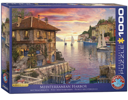 Eurographics puslespill 1000 Mediterranean Harbor  1000 biter - Eurographics 