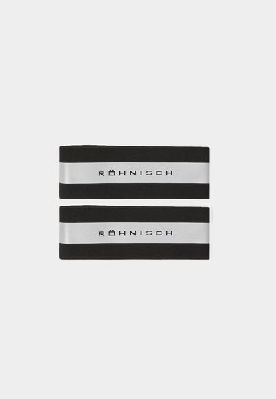 Røhnisch Glow Velcro Band 2-Pack Black - Røhnisch