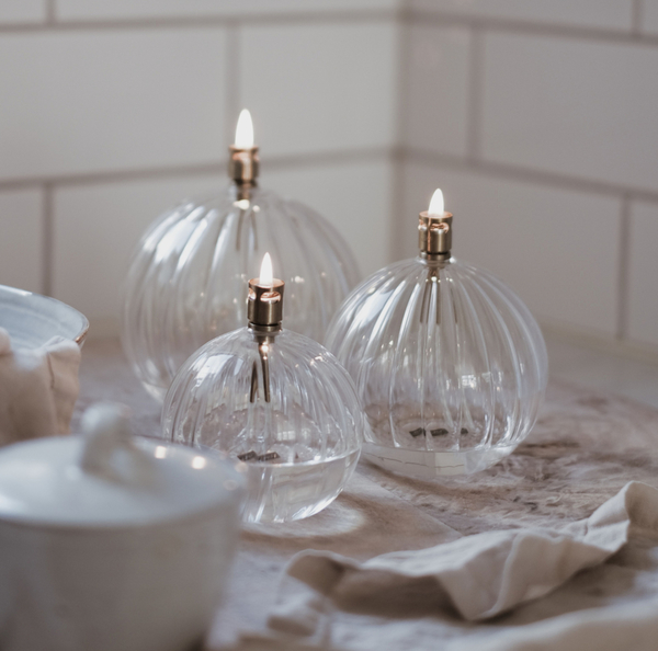 Peri Design Oljelampe Elegant Brass, Medium