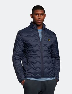 Crest Quilted Jacket  DARK NAVY - Lyle & Scott