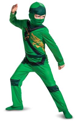 Disguise LEGO Ninjago Costume Fancy Lloyd M (7-8) 7-8 - Karneval