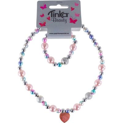 HALSKJEDE/ARMBÅND M/HJERTE TINKA BEAUTY hjerte - Tinka