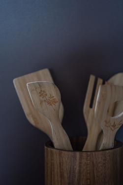 Bamboo Stekegaffel 29cm