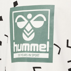 hmlELI T-SHIRT S/S MARSHMALLOW - Hummel