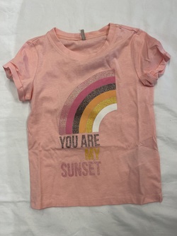 KOGTULLI S/S SUNSET TOP  Tickled Pink - Kids Only 