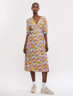 Angelo Nelia Prind Dress Blomster - Mbym