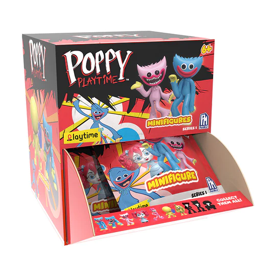  Poppy Playtime Series 1 Mystery Pack med minifigur  Mysterie pakke, 1 figur inni - Fritz Hansen