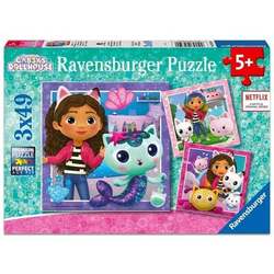 Ravensburger Gabby's Dollhouse 3x49 Gabby's Dollhouse - 3 bilder - Ravensburger