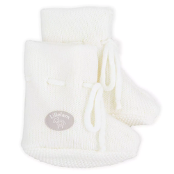 Lillelam Babytøfler Classic White - Lillelam