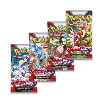 Pokèmon Scarlet & Violet Booster Pakke 1pk Scarlet & Violet booster pakke  - pokèmon