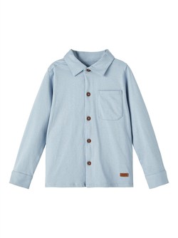 NMMFOLKE LS JERSEY SHIRT Dusty Blue - Name It