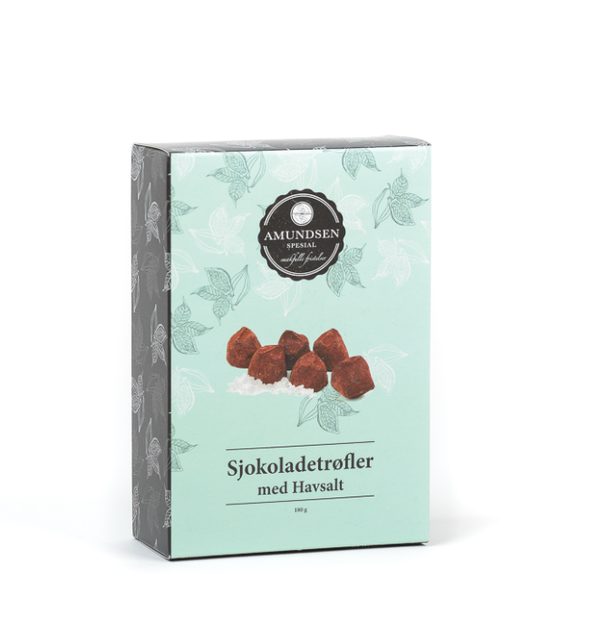 Sjokoladetrøfler med Havsalt