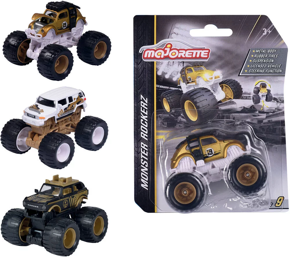 Majorette Monster rockerz - Serie 9 Svart - Majorette