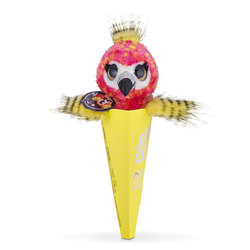 Coco Surprise Neon Plysjbamse Rosa papegøye (Fliss) - Coco surprise