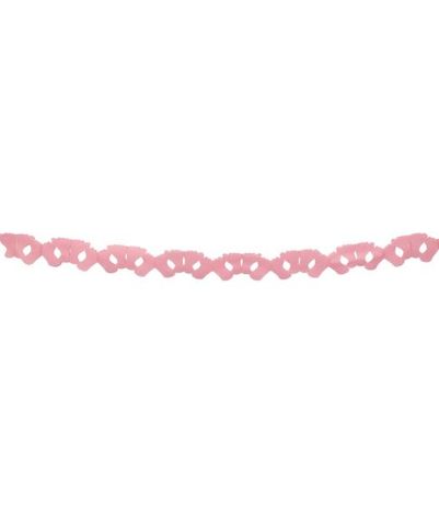 Girlander footprints lys rosa  Lys rosa - Bursdag/Fest