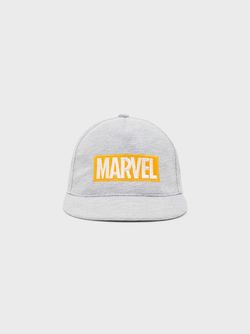 Name It Asmus Marvel Cap Light Grey Melange - Name It