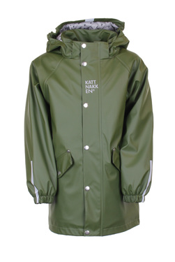 Kattnakken Regn Parkas Junior Jubileum Mose - Kattnakken